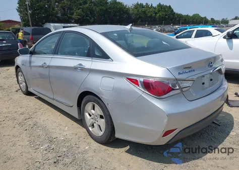 2011 Hyundai Sonata Hybrid z USA, uszkodzony, nr VIN KMHEC4A48BA017708